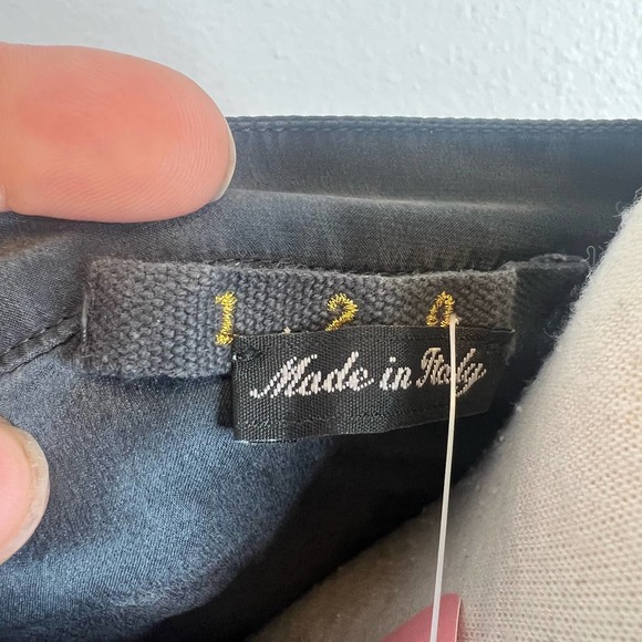 120% Silk Button Front Dress Made in Italy - Picture 6 of 8